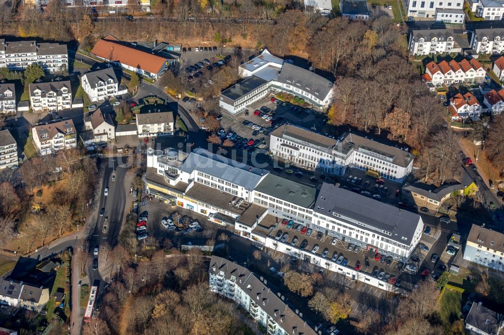 Luftbild Lüdenscheid - Supermarkt EDEKA Preller in Lüdenscheid im Bundesland Nordrhein-Westfalen, Deutschland