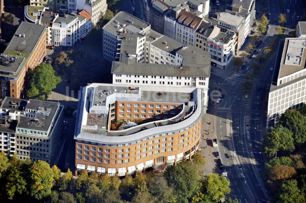 Bremen aus der Vogelperspektive: Swissôtel Bremen