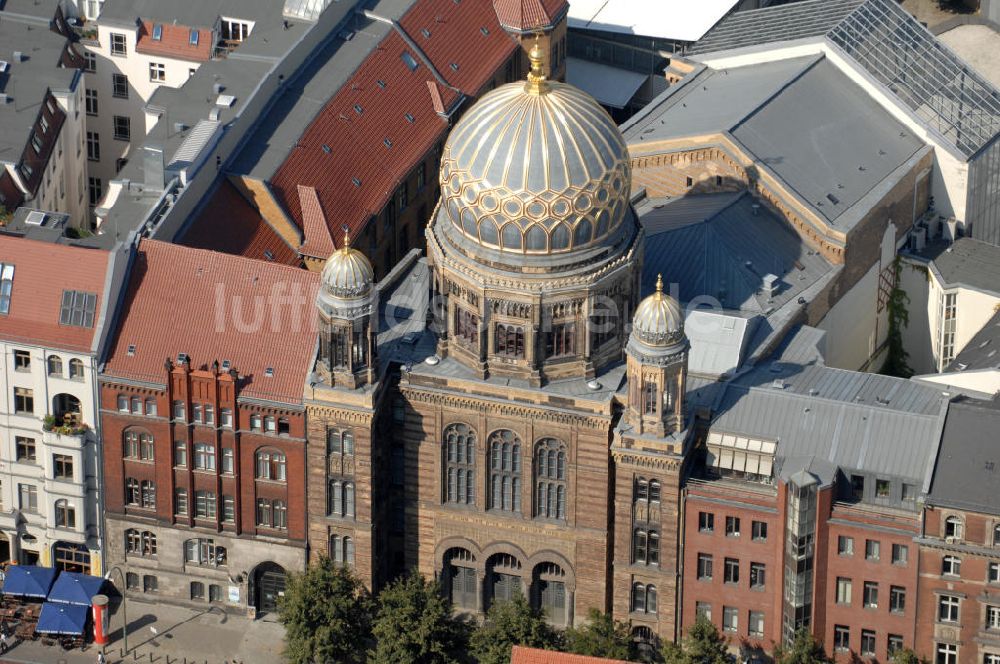 Luftaufnahme Berlin - Synagoge Berlin