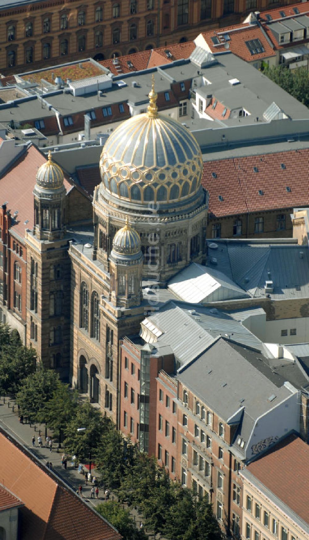 Luftbild Berlin - Synagoge Berlin