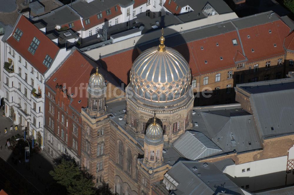 Berlin von oben - Synagoge Berlin