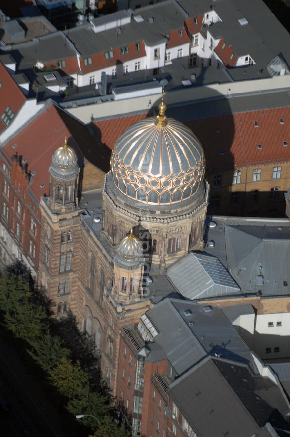 Berlin aus der Vogelperspektive: Synagoge Berlin