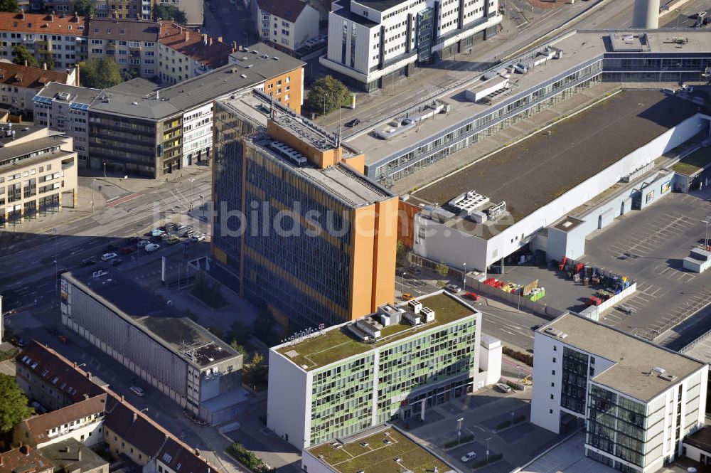 Hannover von oben - T-Mobile und Kaufland Hannover