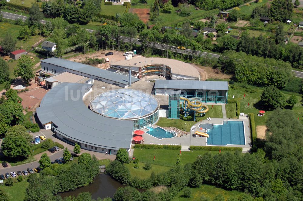 Luftaufnahme Tabarz - Tabbs Vital GmbH Therme in Tabarz / Thüringen