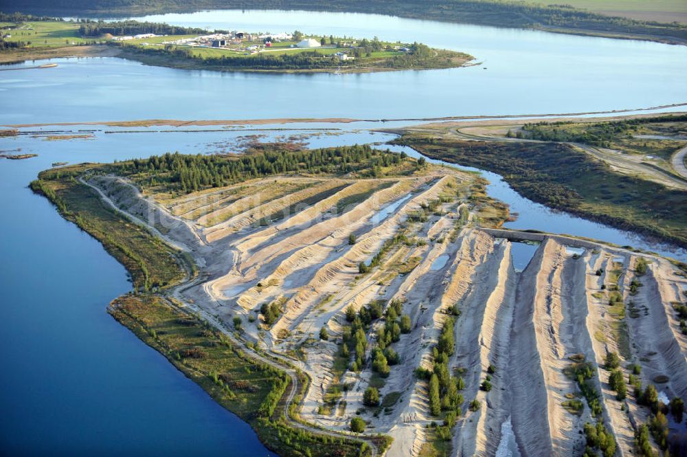 Luftbild Großpösna - Tagebau Espenhain Großpösna