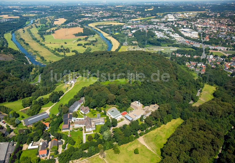 Hattingen aus der Vogelperspektive: Tagungszentrum des DGB Jugendbildungszentrum in Hattingen im Bundesland Nordrhein-Westfalen