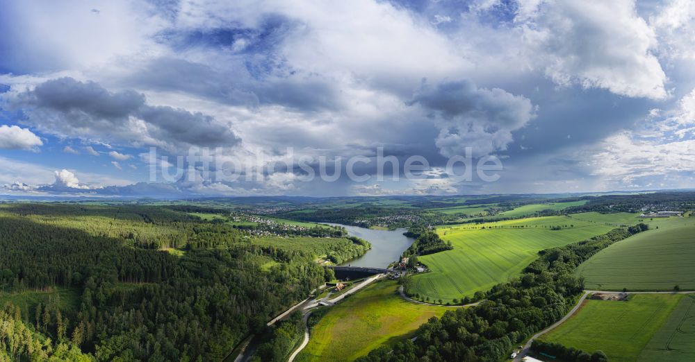 Luftbild Dippoldiswalde - Talsperre Malter in Dippoldiswalde im Bundesland Sachsen, Deutschland