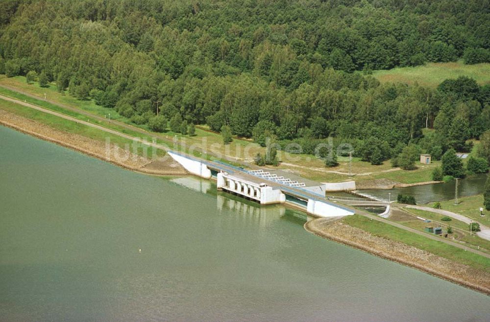 Spremberg aus der Vogelperspektive: Talsperre Spremberg.