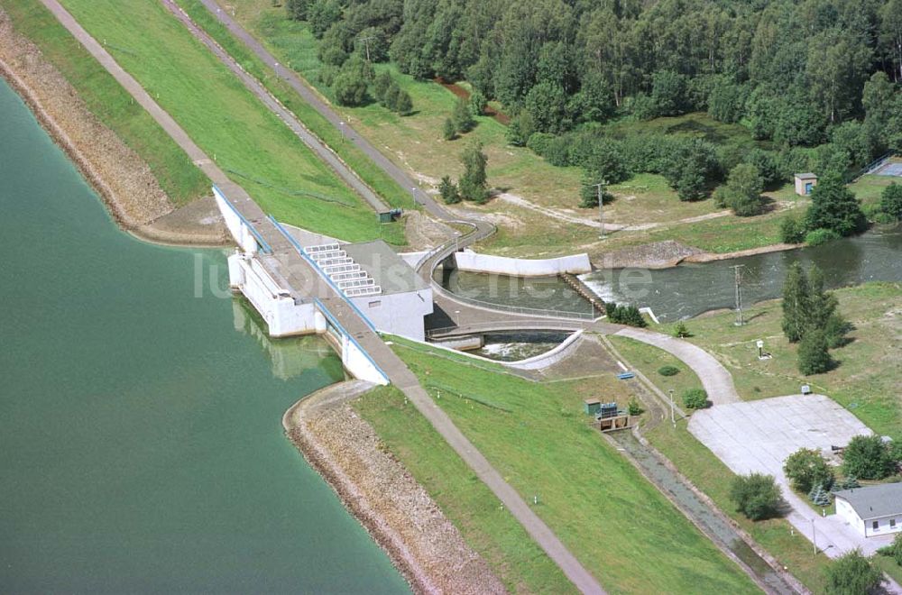 Luftaufnahme Spremberg - Talsperre Spremberg.