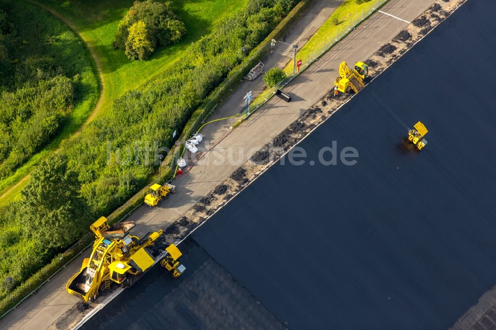 Luftbild Attendorn - Talsperren - Staudamm und Stausee in Attendorn im Bundesland Nordrhein-Westfalen