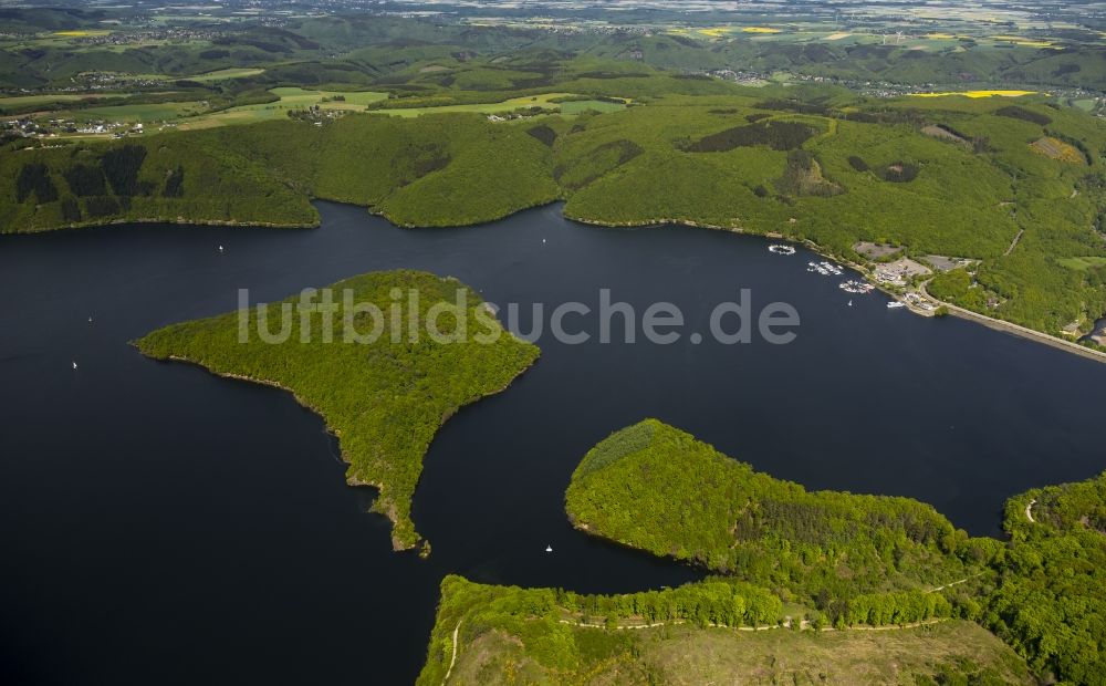 Luftbild Simmerath - Talsperren - Staudamm und Stausee in Simmerath im Bundesland Nordrhein-Westfalen