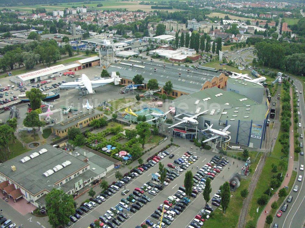 Luftaufnahme Speyer / Rheinland-Pfalz - Technik MUSEUM SPEYER