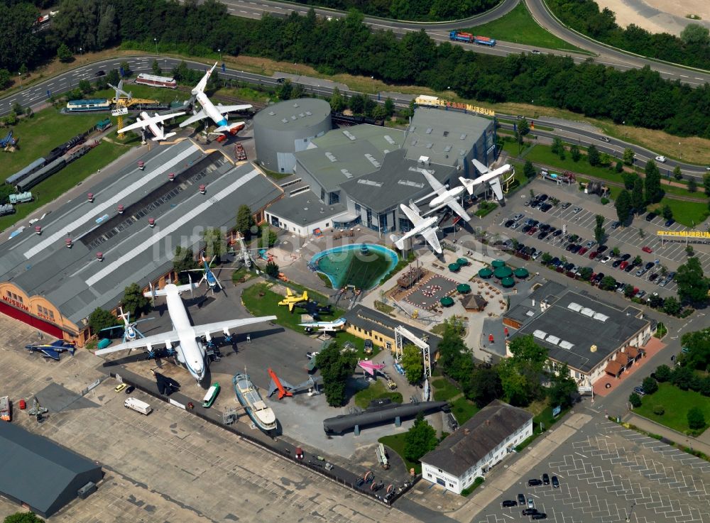 Luftbild Speyer - Technik Museum Speyer im Bundesland Rheinland-Pfalz