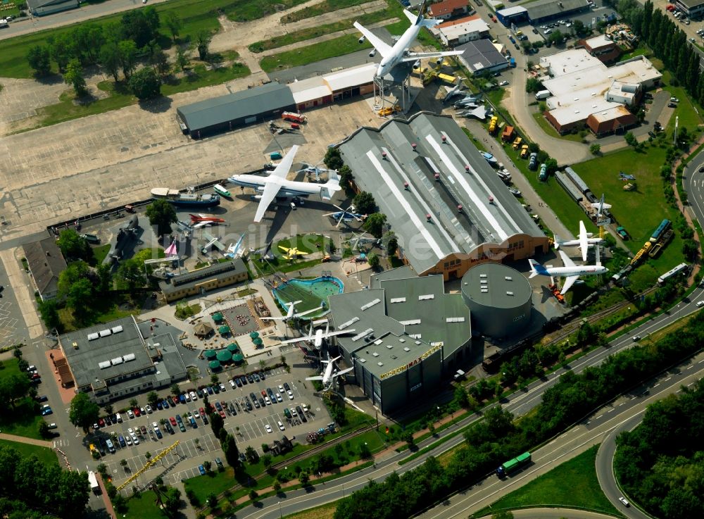 Luftaufnahme Speyer - Technik Museum Speyer im Bundesland Rheinland-Pfalz