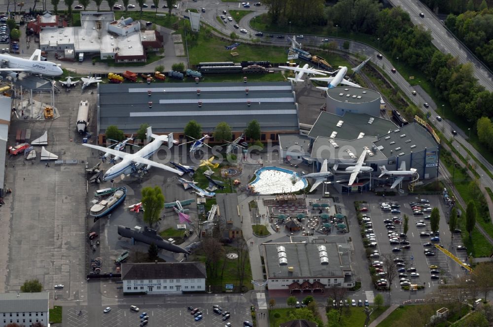 Luftbild Speyer - Technik Museum Speyer im Bundesland Rheinland-Pfalz