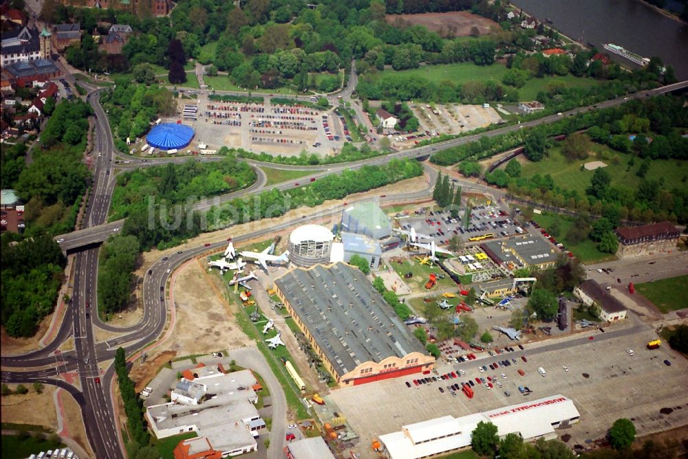 Luftaufnahme Speyer - Technik Museum Speyer im Bundesland Rheinland-Pfalz