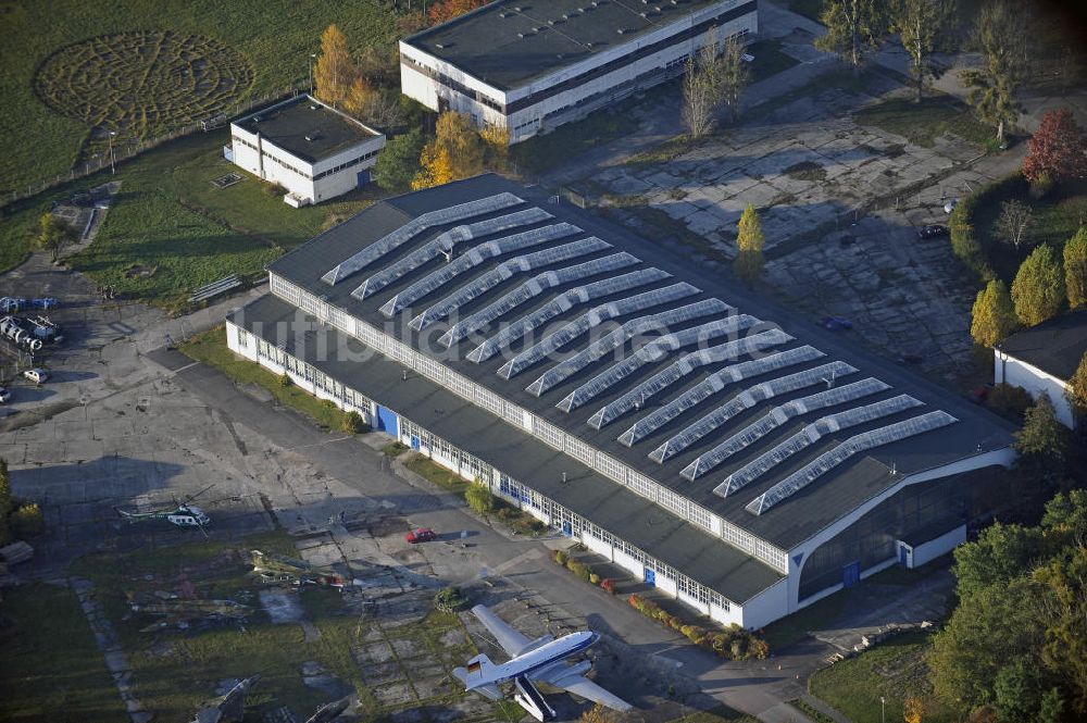 Luftbild Dessau - Technikmuseum Dessau