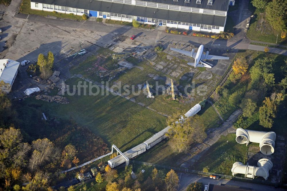 Luftbild Dessau - Technikmuseum Dessau