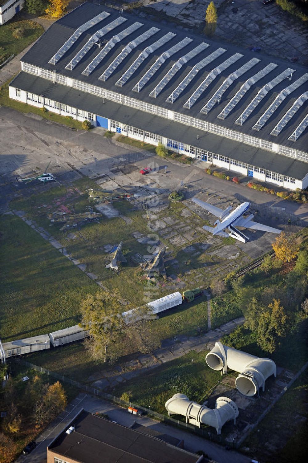 Luftaufnahme Dessau - Technikmuseum Dessau