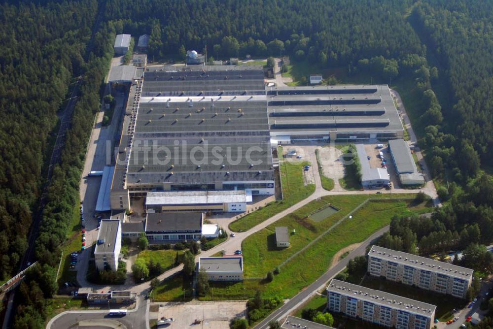 Luftaufnahme Ilmenau - Technische Glaswerke Ilmenau GmbH