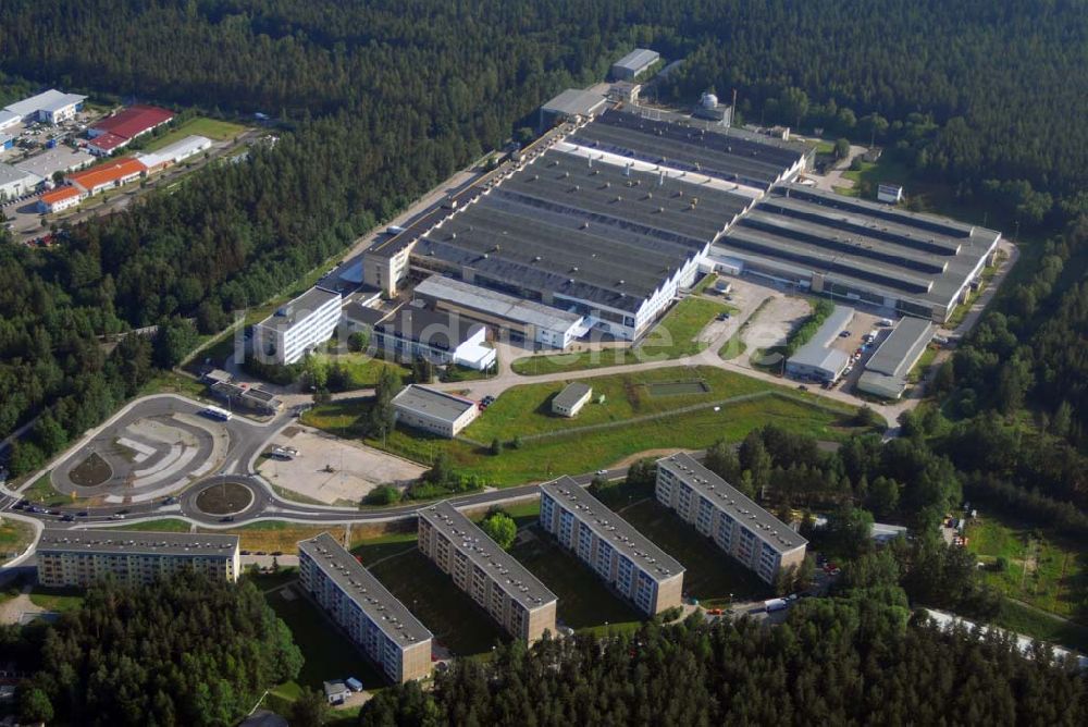 Luftbild Ilmenau - Technische Glaswerke Ilmenau GmbH