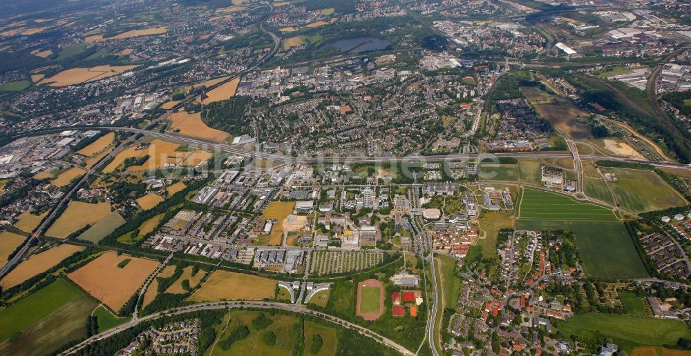 Dortmund von oben - Technische Universität Dortmund Campus Nord in Dortmund im Bundesland Nordrhein-Westfalen