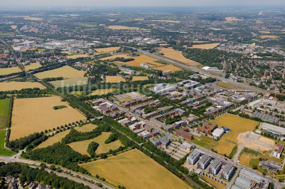 Luftaufnahme Dortmund - Technische Universität Dortmund Campus Nord in Dortmund im Bundesland Nordrhein-Westfalen