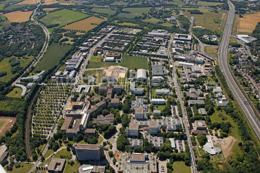 Dortmund von oben - Technische Universität Dortmund Campus Nord in Dortmund im Bundesland Nordrhein-Westfalen