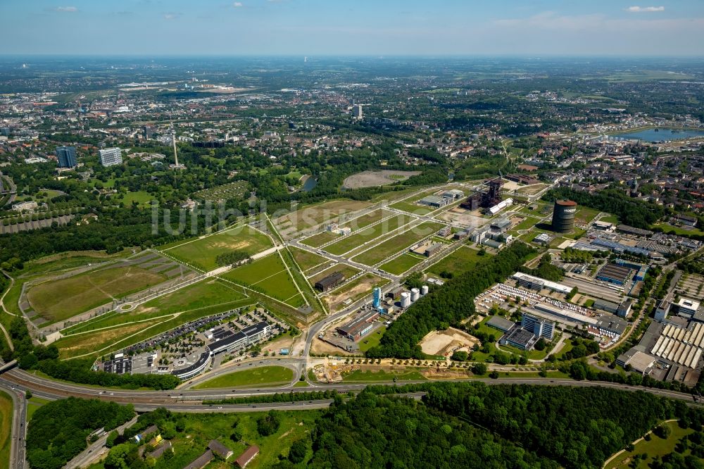 Luftbild Dortmund OT Hörde - Technologie- und Dienstleistungsstandort PHOENIX West im Ortsteil Hörde in Dortmund im Bundesland Nordrhein-Westfalen