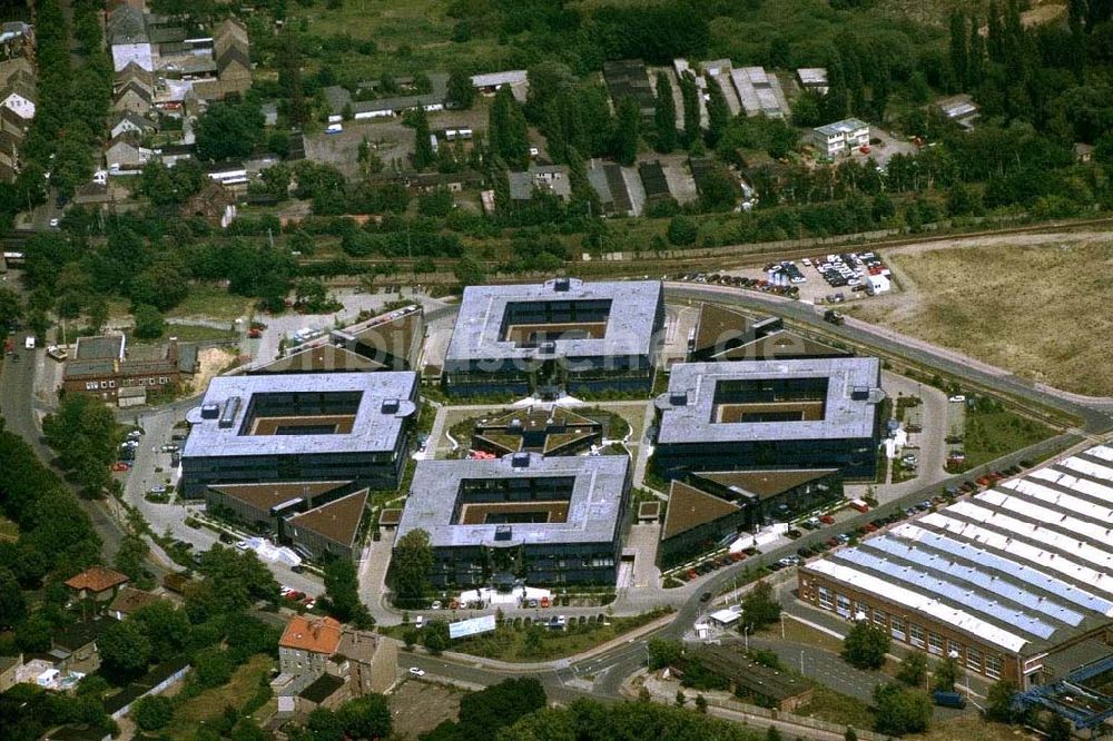 Luftaufnahme Hennigsdorf - Technopark Gewerbebau Neuendorfer Straße 23, 16761 Hennigsdorf