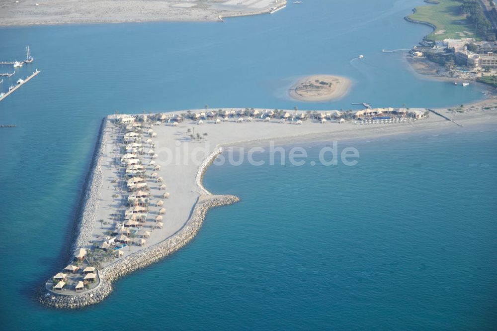 Luftbild Ras Al Khaimah - Teil der Anlage des Al Hamra Fort Hotel & Beach Resort in Ras Al Khaimah