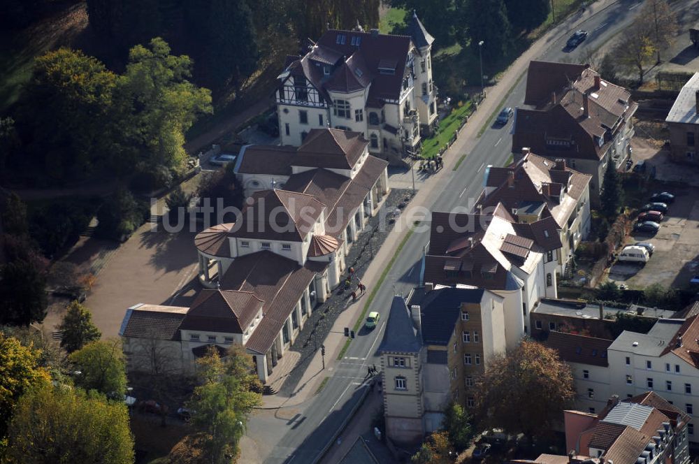 Eisenach von oben - Teil der Stadt Eisenach