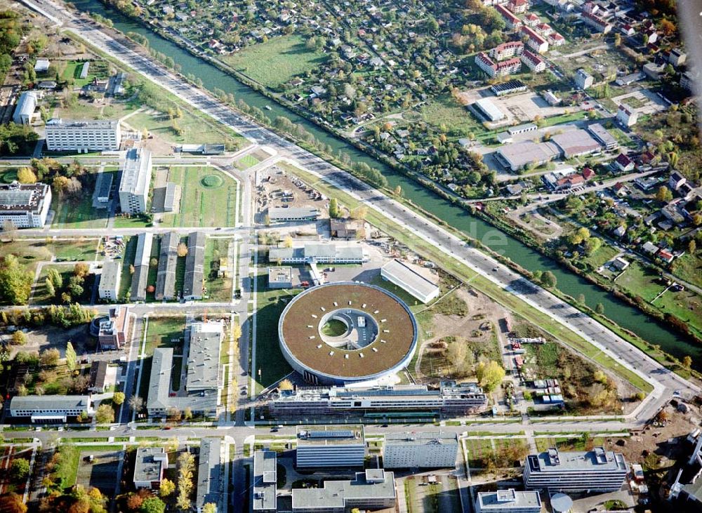 Berlin - Johannisthal von oben - Teilchenbeschleuniger BESSY 2.