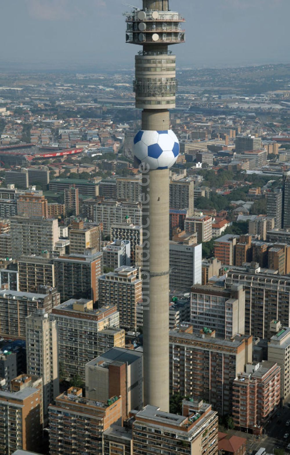 Luftaufnahme Johannesburg - Telkom Joburg Tower Johannesburg Südafrika / South Africa