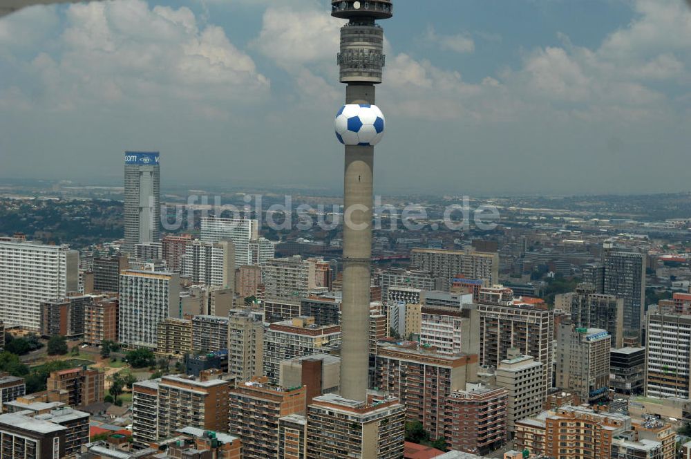 Johannesburg von oben - Telkom Joburg Tower Johannesburg Südafrika / South Africa