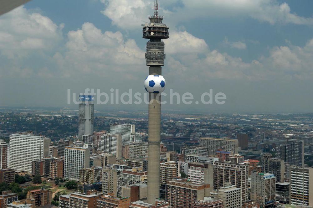 Johannesburg aus der Vogelperspektive: Telkom Joburg Tower Johannesburg Südafrika / South Africa