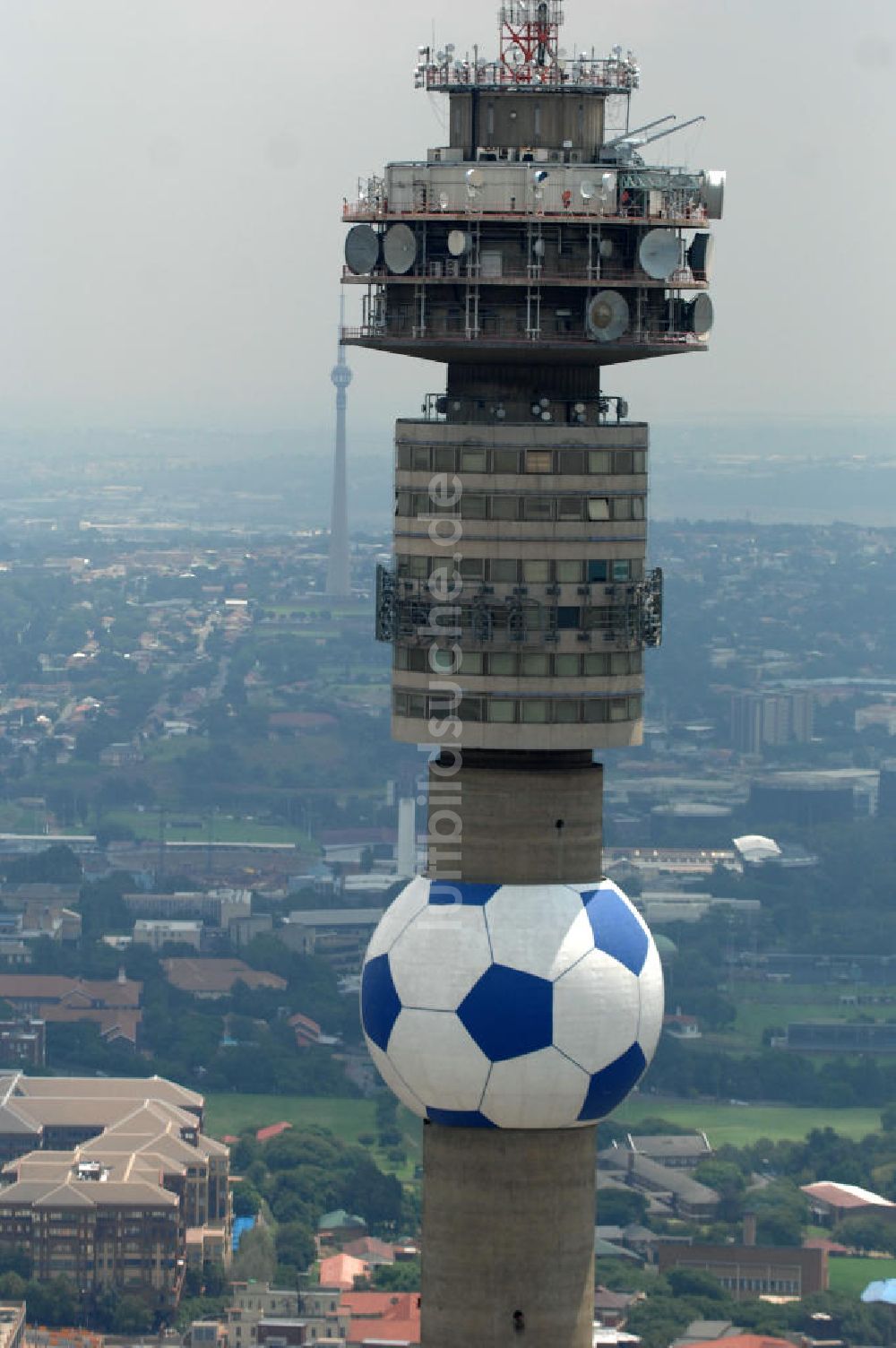 Luftbild Johannesburg - Telkom Joburg Tower Johannesburg Südafrika / South Africa