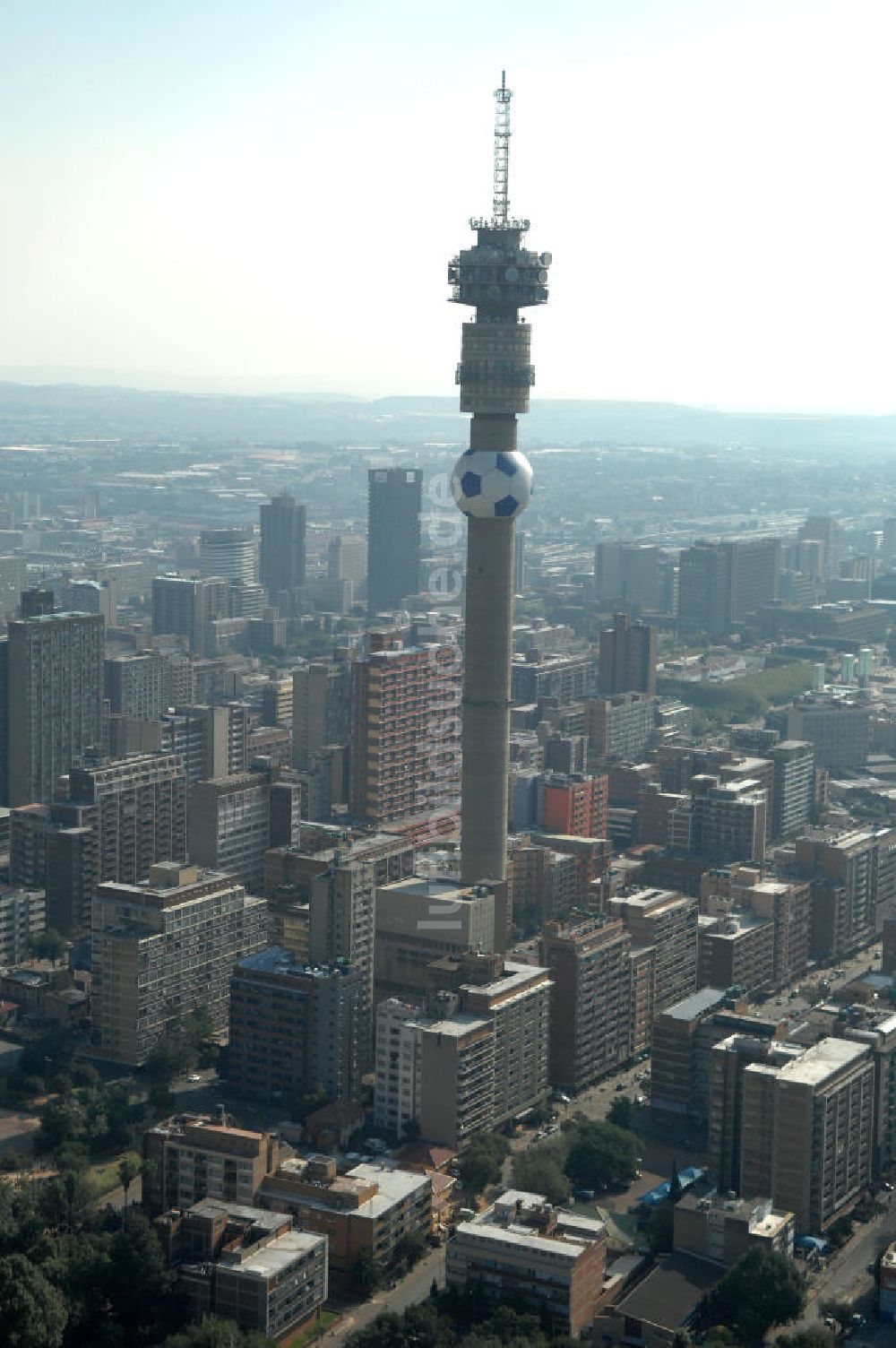 Johannesburg von oben - Telkom Joburg Tower Johannesburg Südafrika / South Africa