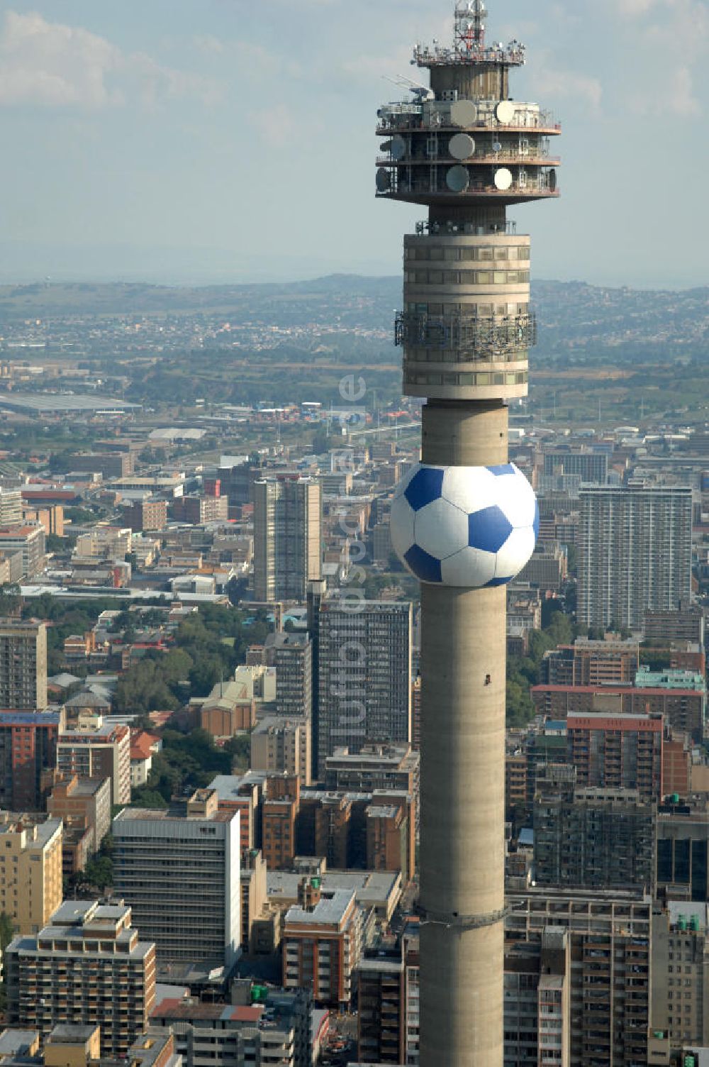 Luftbild Johannesburg - Telkom Joburg Tower Johannesburg Südafrika / South Africa