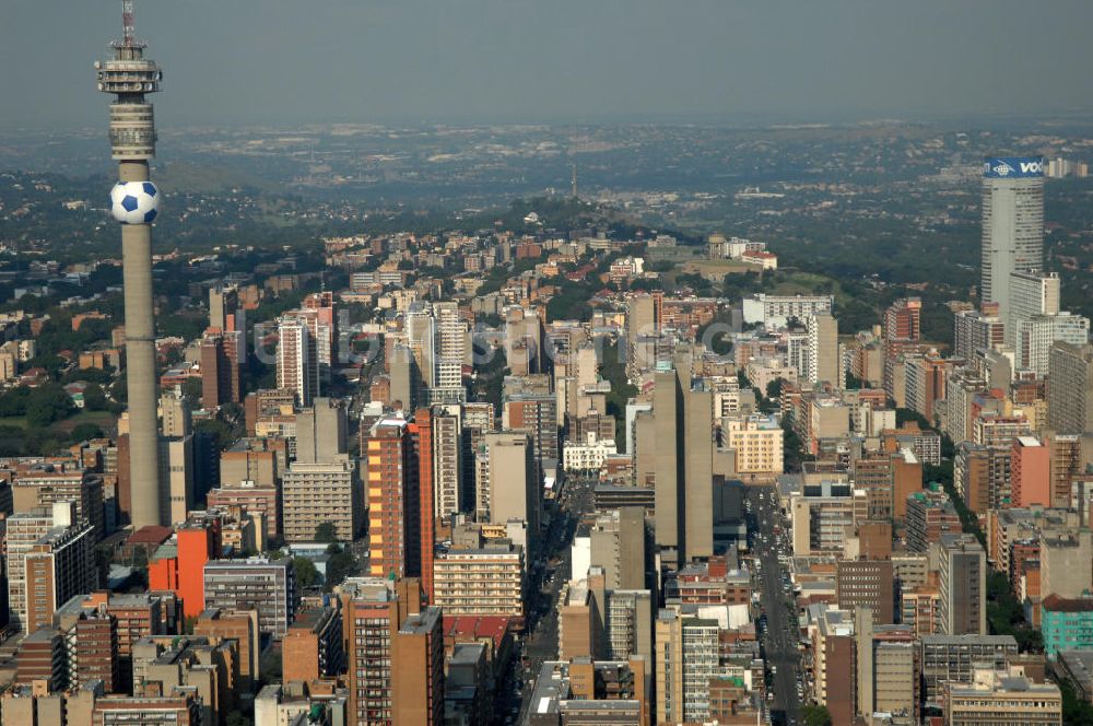 Johannesburg von oben - Telkom Joburg Tower Johannesburg Südafrika / South Africa