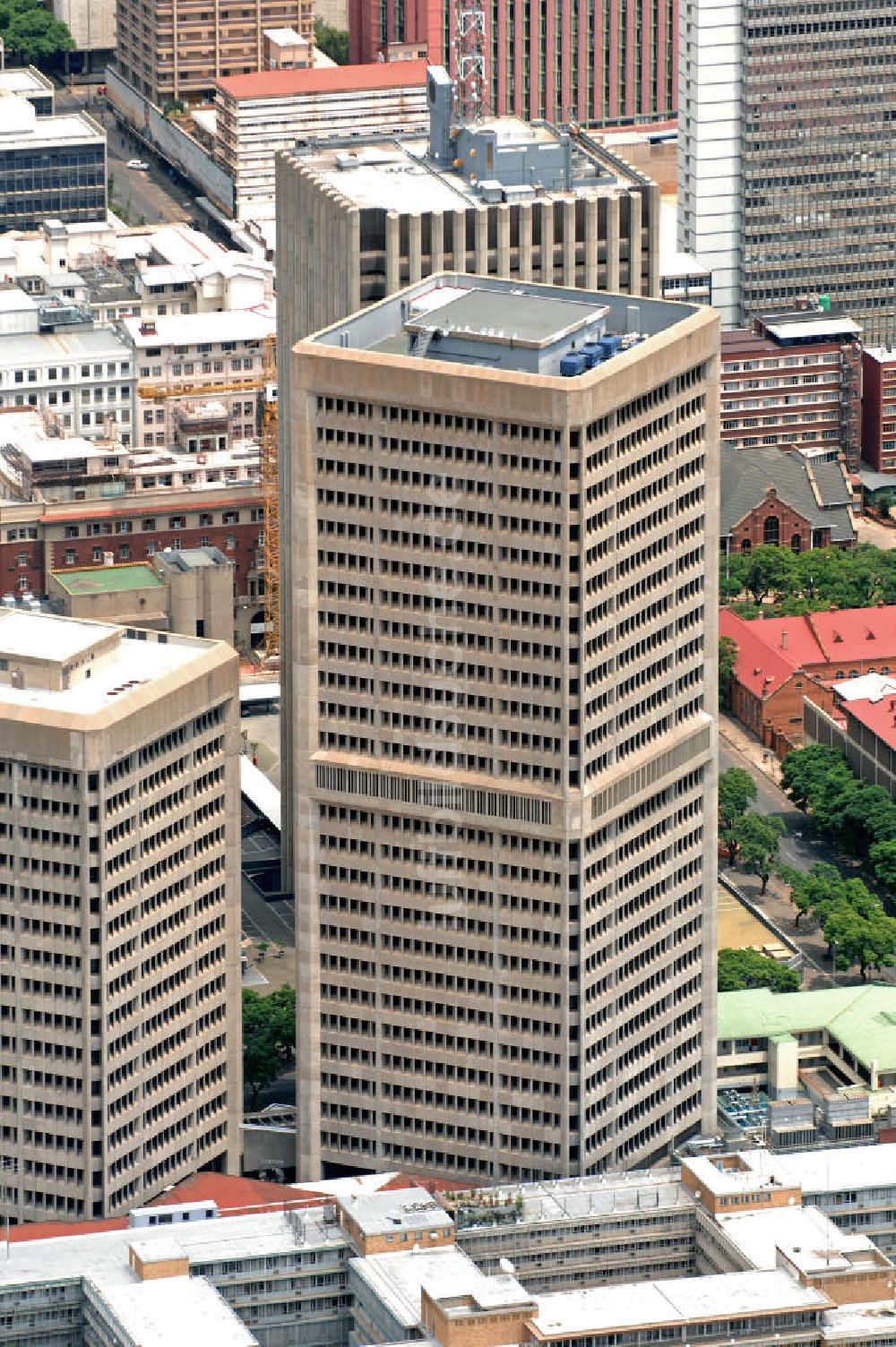 Pretoria aus der Vogelperspektive: Telkom Tower North Pretoria