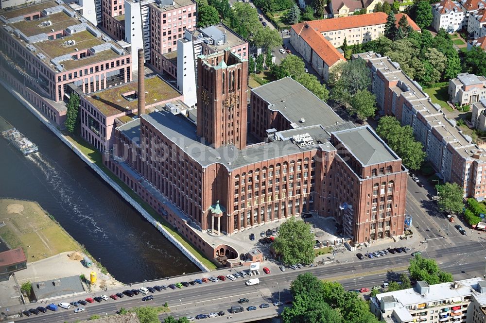 Berlin aus der Vogelperspektive: Tempelhofer Hafen in Berlin