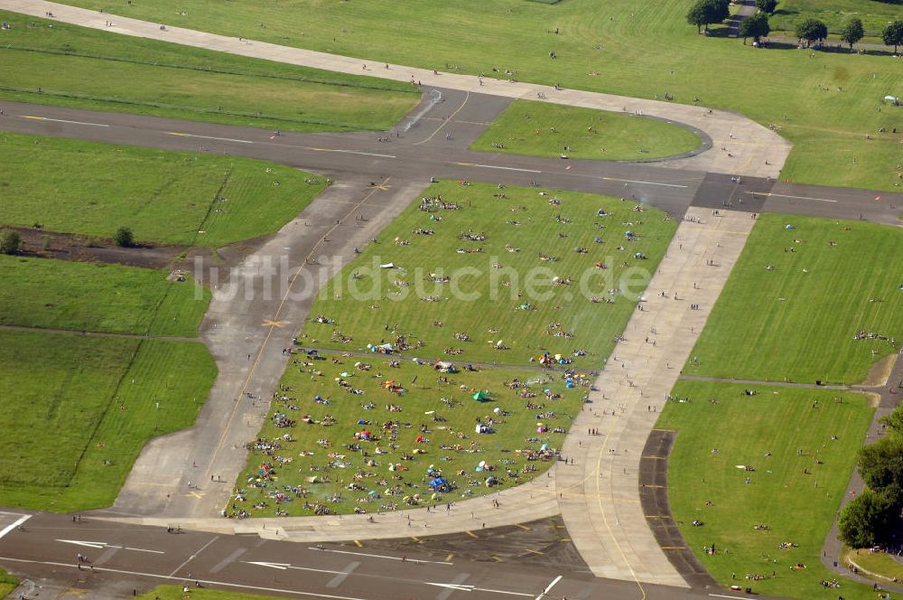 Luftaufnahme Berlin - Tempelhofer Park