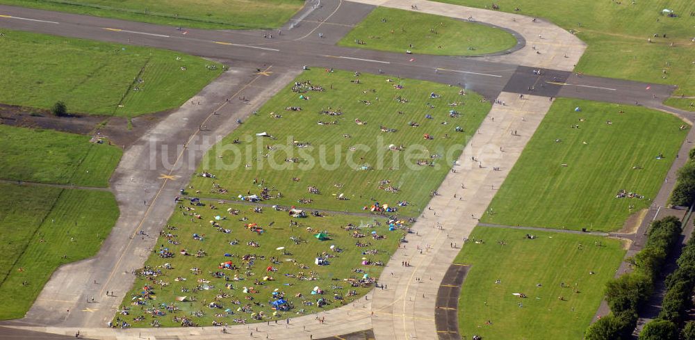 Berlin von oben - Tempelhofer Park