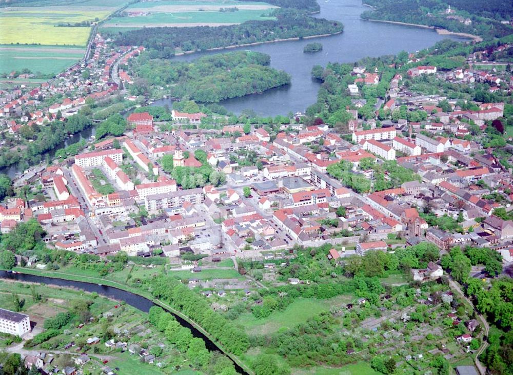 Templin / BRA aus der Vogelperspektive: Templin / Brandenburg.