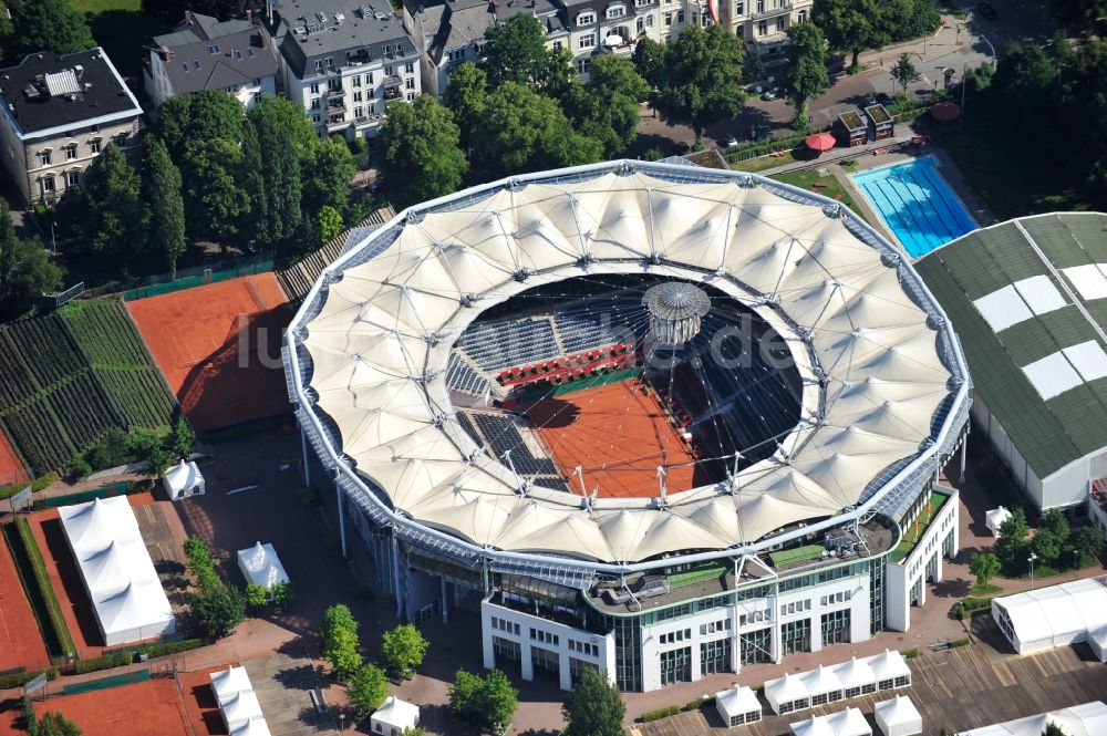 Hamburg aus der Vogelperspektive: Tennisarena am Rothenbaum in Hamburg