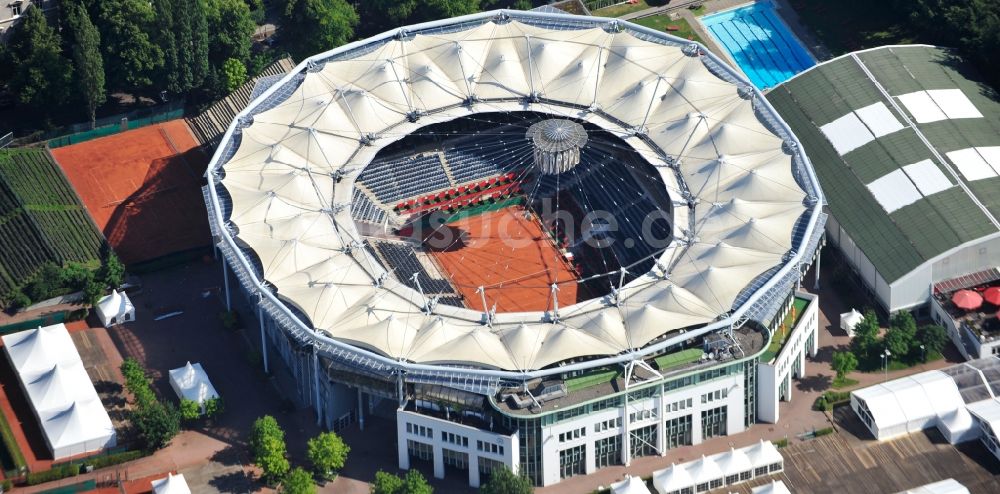 Luftbild Hamburg - Tennisarena am Rothenbaum in Hamburg