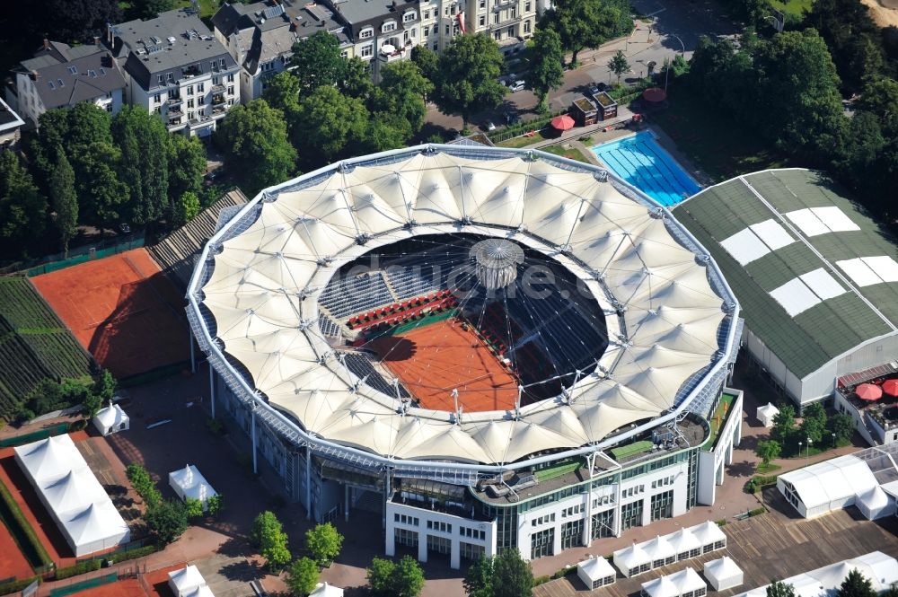 Luftaufnahme Hamburg - Tennisarena am Rothenbaum in Hamburg