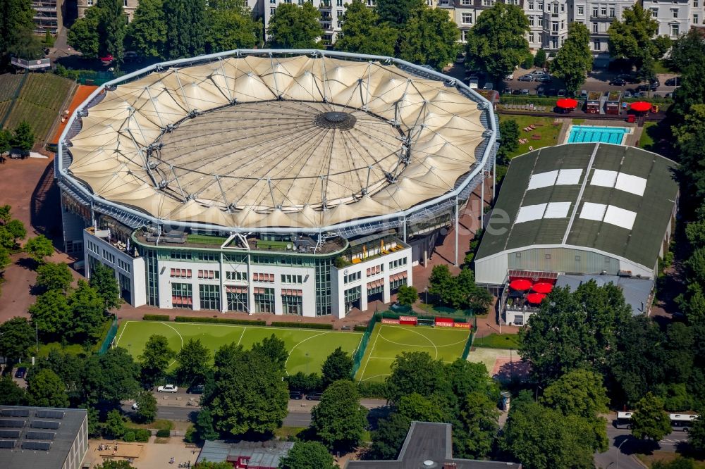 Luftaufnahme Hamburg - Tennisarena am Rothenbaum in Hamburg