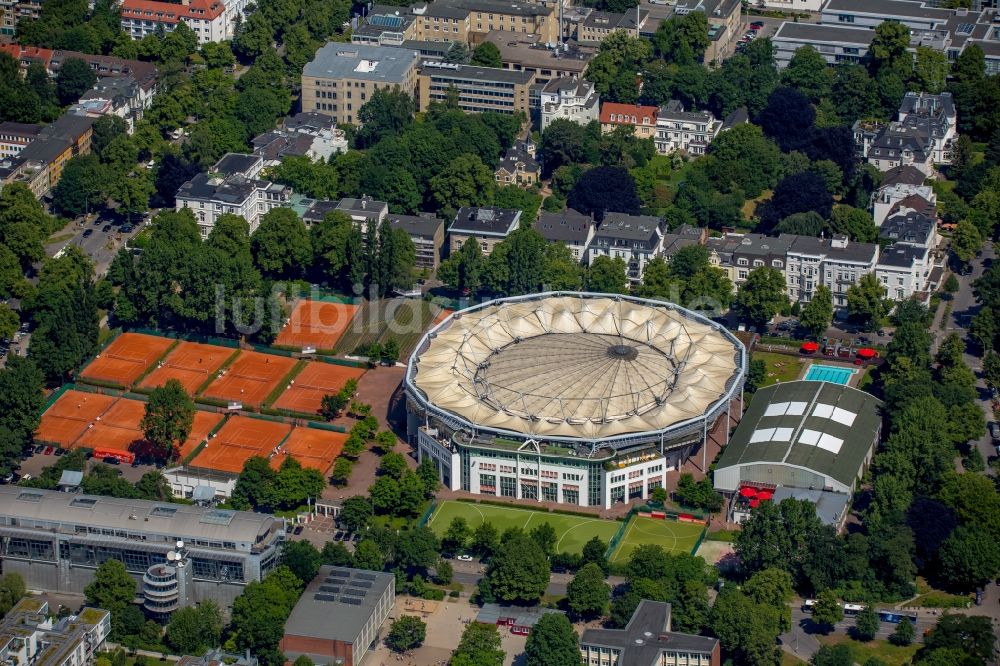 Hamburg von oben - Tennisarena am Rothenbaum in Hamburg